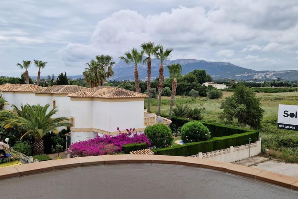 En Denia, Urbanizacion El Palmar Con Piscina, Toboganes Y Chiringuito Apartment ภายนอก รูปภาพ